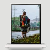 Tranh tráng gương treo tường thầy Minh Tuệ cao cấp nhiều mẫu đủ size giúp tâm an lạc thanh tịnh tinh tấn tu tập