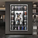 Tranh Tráng Gương Treo Tường Gấu Bearbrick/ Kaws in 3D UV Cao Cấp Trang Trí Phòng Khách, Phòng Ngủ, Livestream