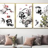 Tranh tráng gương PHÚC LỘC THỌ ( nhiều mẫu) trang trí nhà cửa . Tặng kèm Đinh treo không cần khoan tường