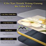 Tranh Tráng Gương In UV5D Cao Cấp Trang Trí Phòng Khách/ Ăn/ Ngủ.