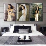 Tranh Treo Tường Cô Gái Nghệ Thuật/ Tranh Treo Phòng Khách/ Ngủ/ Nhà Hàng/ Khách Sạn/Trang Trí Nhà Cửa/Trang Tráng Gương