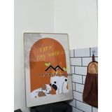 Tranh Tráng Gương In UV5D Cao Cấp Trang Trí Phòng Khách/ Ăn/ Ngủ.