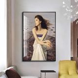 Tranh Treo Tường Cô Gái Nghệ Thuật/ Tranh Treo Phòng Khách/ Ngủ/ Nhà Hàng/ Khách Sạn/Trang Trí Nhà Cửa/Trang Tráng Gương