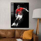 Tranh Poster Cầu Thủ Cr 7 , Treo Tường, Tráng Gương Cao Cấp, Mẫu Mã Cực Ngầu và Chất. Decor Phòng Decor Tường