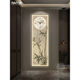 Đồng Hồ Điện LED Cao Cấp Chất Liệu Mica Pha Lê Khung Hợp Kim Tranh Treo Phòng Khách, Phòng Ngủ, Cửa Hàng..