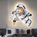 (SIZE LỚN)Tranh tráng gương phi hành gia led siêu đẹp/trang trí phòng khách, phòng ngủ, spa/ Tranh Treo Luxe Home