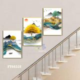 Tranh Tráng Gương Laminate 5D, Tranh Treo Tường Cầu Thang, Tranh Trang Trí Nội Thất