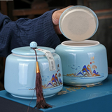 Set Trà Lọ Sứ Tròn