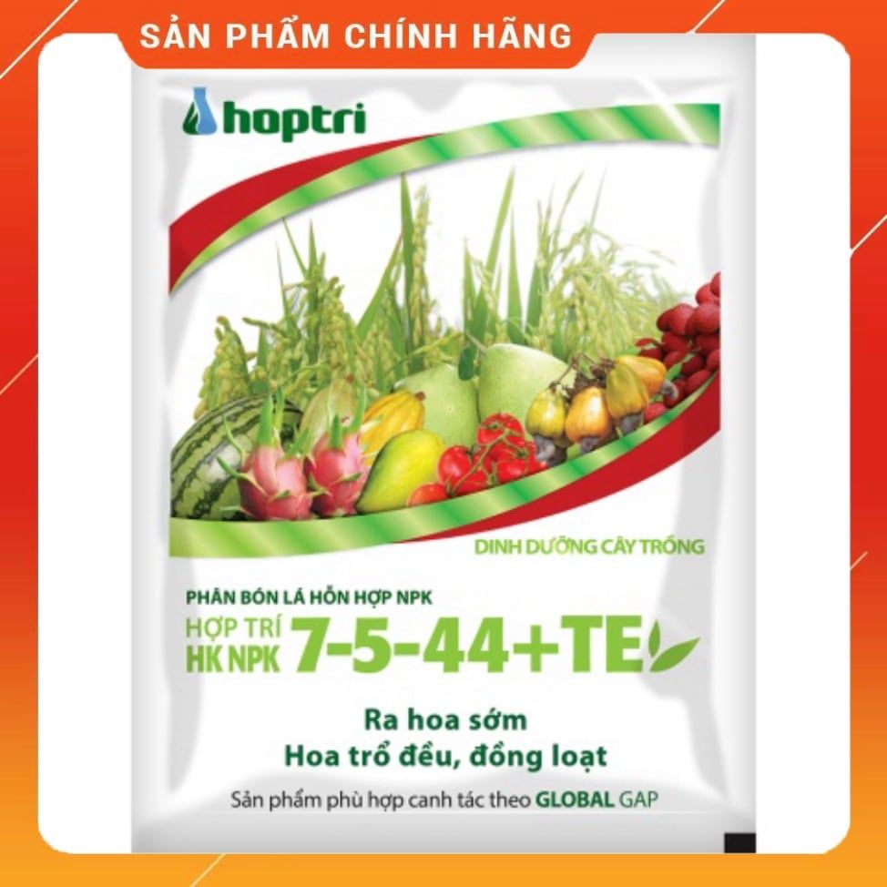 Phân bón lá hỗn hợp Hợp Trí HK NPK 7-5-44+TE