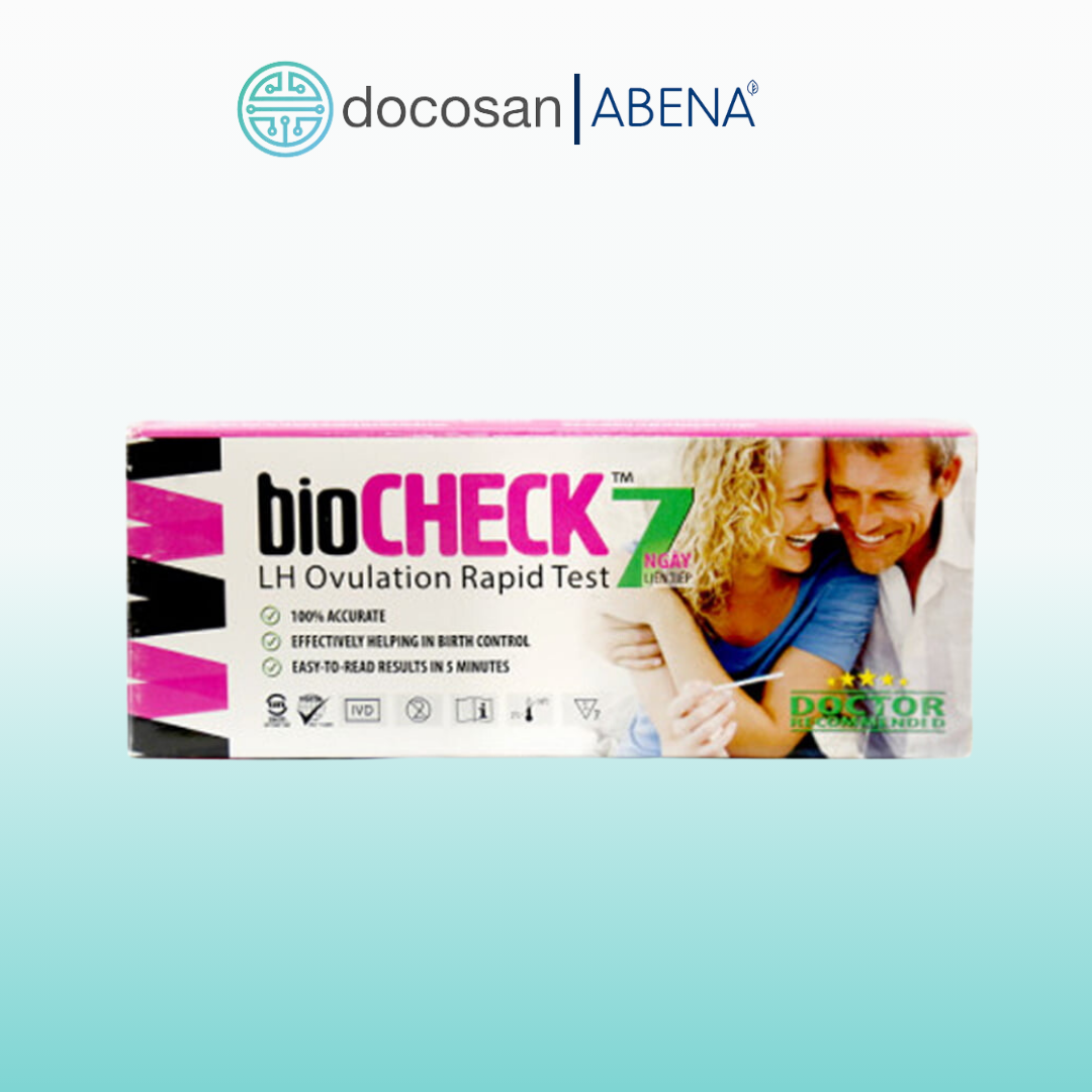 Que thử rụng trứng BioCheck (hộp 7 test)