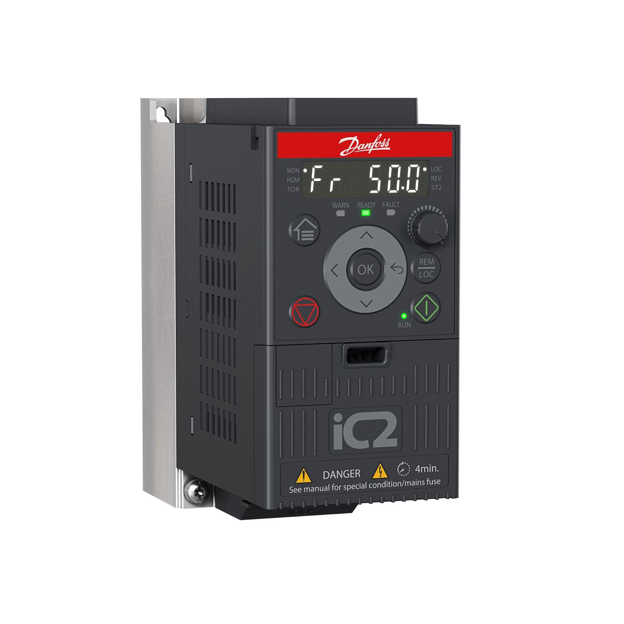 Biến tần DANFOSS iC2-30FA/Single-phase, 200-240 V AC 2.2 A, 0.37 kW/0.50 HP,IP20