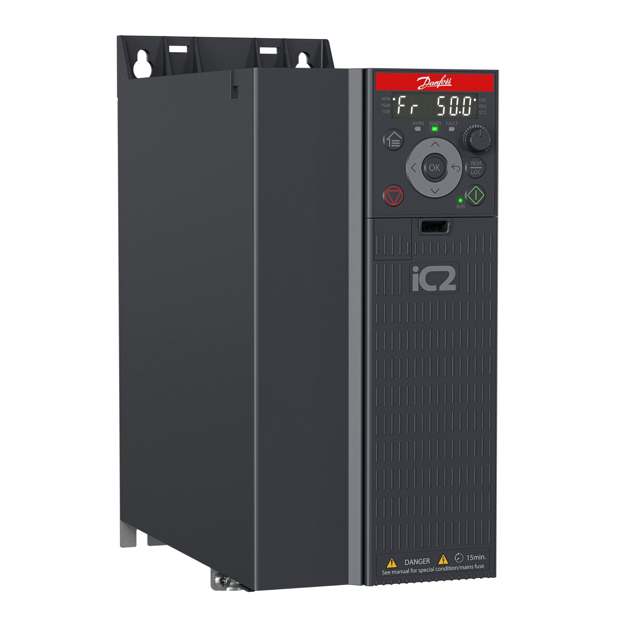 Biến tần DANFOSS iC2-30FA/Three-phase, 380-480 V AC 15.5 A, 7.5 kW/10 HP,IP20