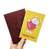 Thiệp cảm ơn Moni Message Card