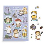 Sticker cuộc sống hàng ngày của Kitty_Outdoor
