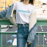 Áo thun Snowmon logo T-shirt