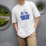 Áo phông Snowmon Moni cắm trại unisex local brand 100% cotton