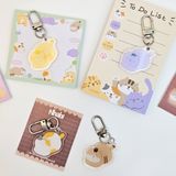 Móc khóa acrylic Mèo Choco