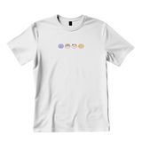 Áo thun Babytee những chú mèo Nhabi màu trắng