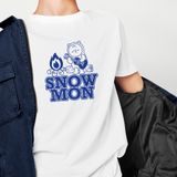 Áo phông Snowmon Moni cắm trại unisex local brand 100% cotton