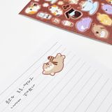 Sticker 4 chú mèo tại quán cà phê