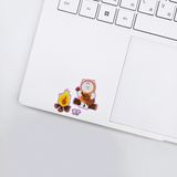 Sticker ngày đi biển của Moni