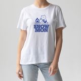 Áo phông Snowmon Moni cắm trại unisex local brand 100% cotton