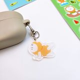 Móc khóa acrylic Moni tập yoga