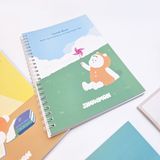 Sổ lò xo A5 - Pinwheel Moni