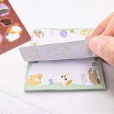 Giấy nhớ Mèo xanh biếng nhác