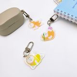 Móc khóa acrylic Moni tập yoga