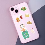Sticker hành trình đến Hàn Quốc của Moni