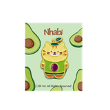 Huy hiệu cài áo kim loại Mèo Cheese Kitty Bơ
