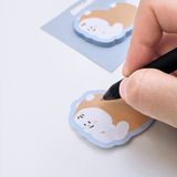 Giấy nhớ dán ghi chú Moni chống cằm