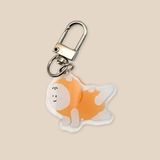 Móc khóa acrylic Moni tập yoga