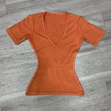 A9 - Áo Cổ Tim Tay Ngắn Body Mai Bùi Store Thun