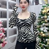 A6 - Áo Cổ U Dài Tay Mai Bùi Store (Tặng Áo Ống )
