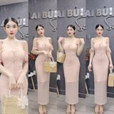 D27 - Đầm Body Ren Hoa Tay Bèo Mai Bùi Store