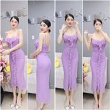 - D1 ĐẦM BODY 2S BÈO THUN LƯỚI Nữ