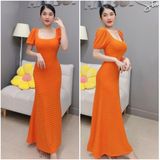 D446 - ĐẦM XOÈ TAY BỒNG