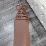 D32 - Đầm Body Đuôi Cá 2S Nhún Eo Cột Lưng Kèm Dây Có Mút Mai Bùi Store Nữ