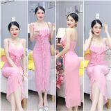 - D1 ĐẦM BODY 2S BÈO THUN LƯỚI Nữ