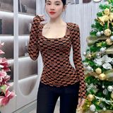 A6 - Áo Cổ U Dài Tay Mai Bùi Store (Tặng Áo Ống )