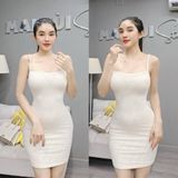 D87 - Đầm Body 2S Lông Vũ Dáng Ngắn Mai Bùi Store