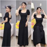 D446 - ĐẦM XOÈ TAY BỒNG