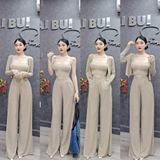 S460 - Set 3 Món Gồm: Áo 2S Croptop, Quần Suông Có Túi, Khoác Lửng Mai Bùi Store