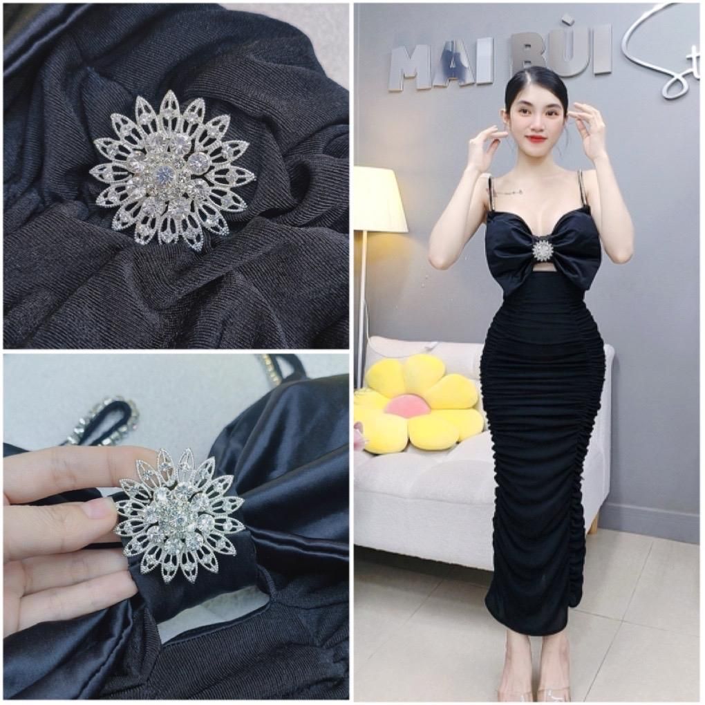 T1 - PHỤ KIỆN PHỐI ĐỒ XINH - TAG CÀI ÁO ĐÍNH ĐÁ