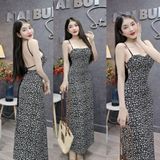 D23 - Đầm Vằn Đan Lưng