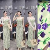D23 - Đầm Vằn Đan Lưng