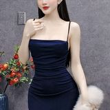 D41 - Đầm Xoè Đan Dây Lưng Mặc Được 2 Kiểu Mai Bùi Store Có Mút Nữ