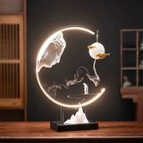 Lư hương đèn vòng Phật Như Lai BK-CE003100VN-4005 Chất liệu gốm sứ